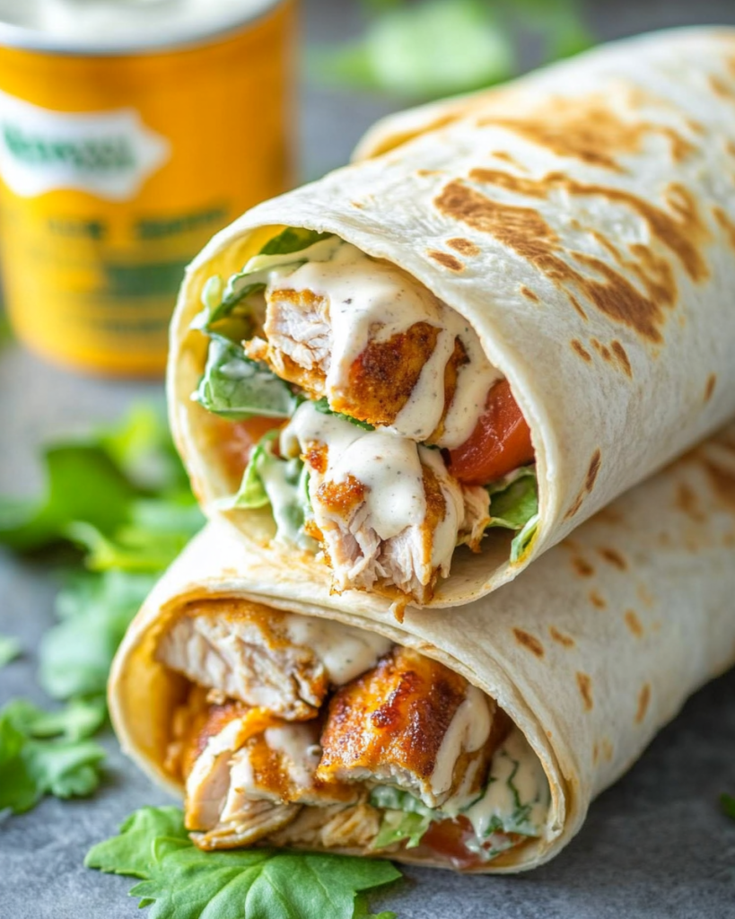 Chicken Ranch Wraps: A Quick and Tasty Delight