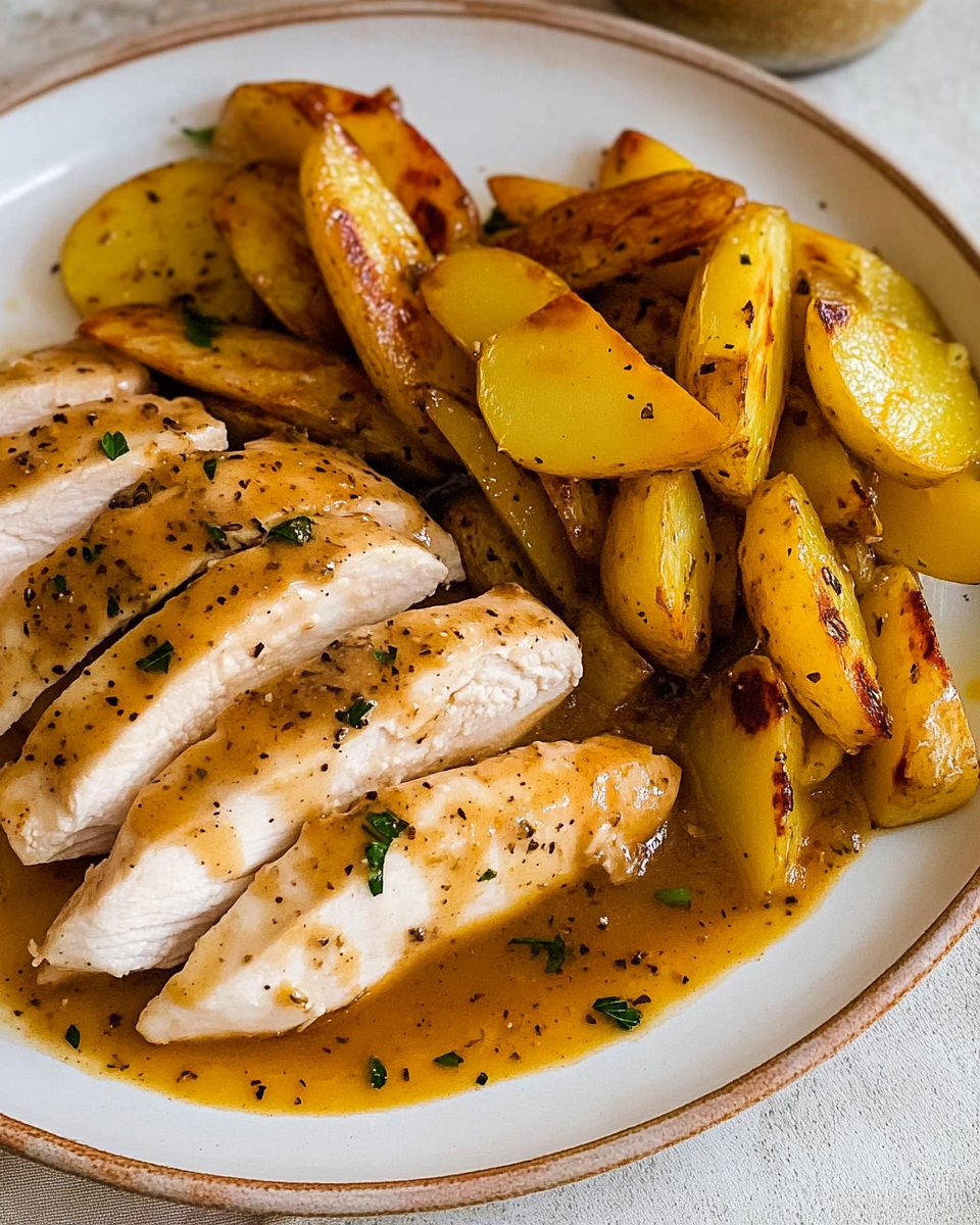 Chicken, Homemade Chips, and Gravy: A Comforting Classic