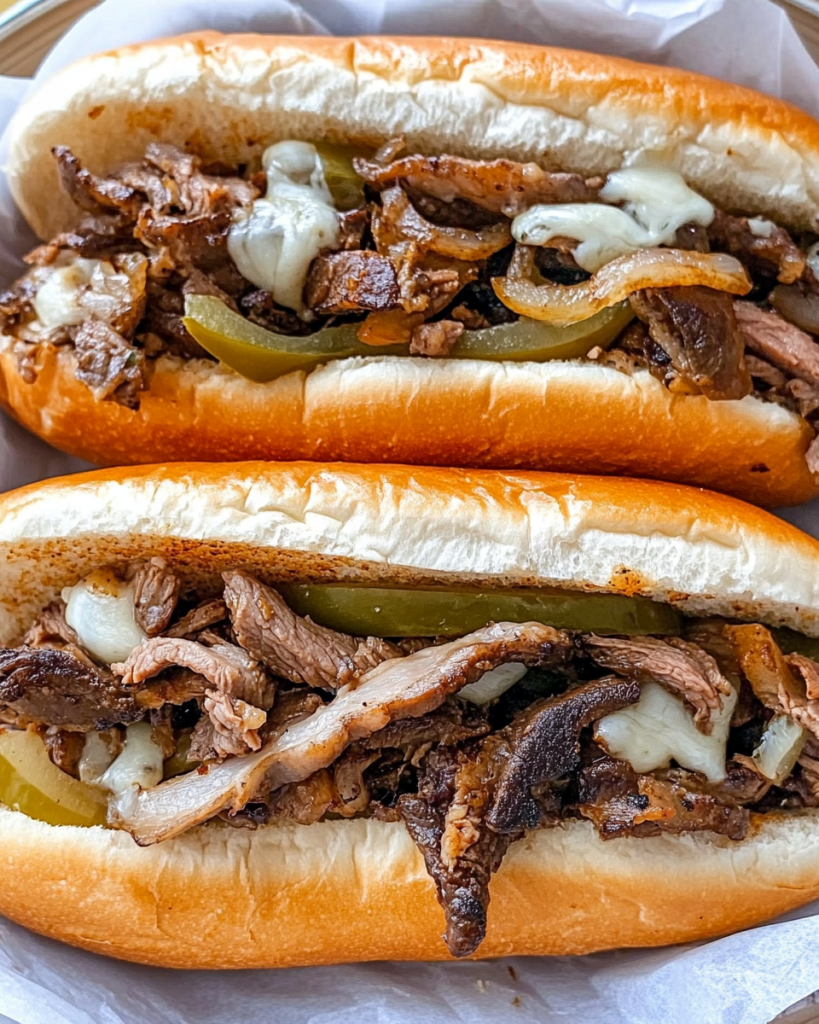 Classic Philly Cheesesteak Sandwiches: A Taste of Philadelphia