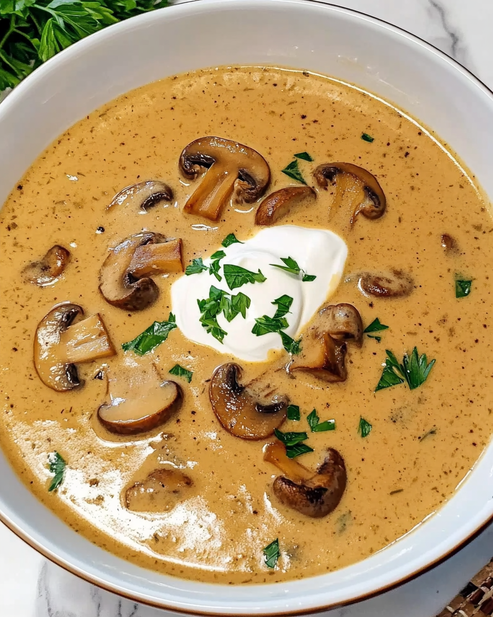 Creamy Hungarian Mushroom Soup: A Comforting Classic