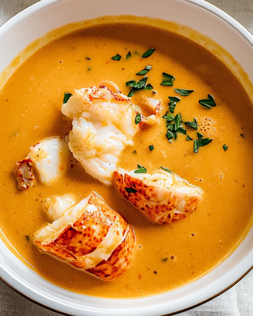 Luxurious Lobster Bisque: A Gourmet Delight