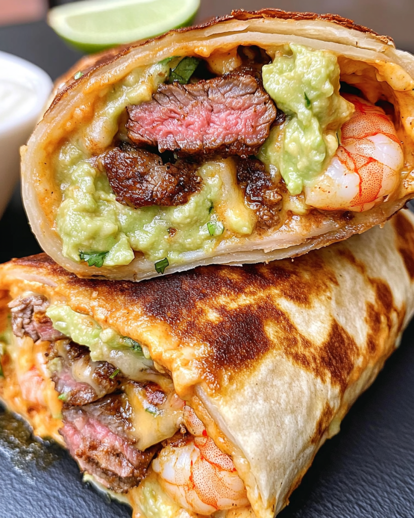 Keto Friendly Surf and Turf Burrito: A Low-Carb Delight