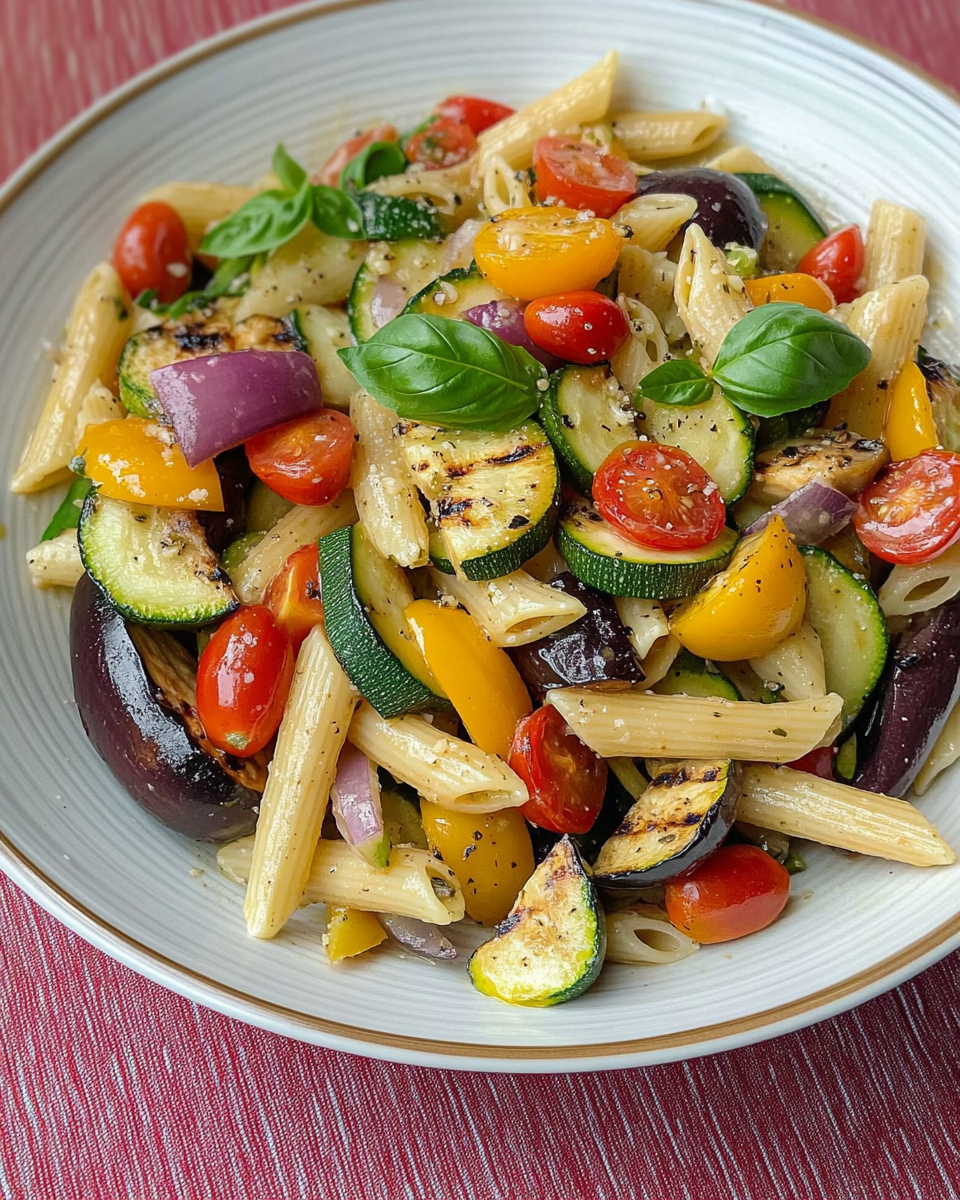 Grilled Vegetable Pasta Salad: A Burst of Summer Flavors