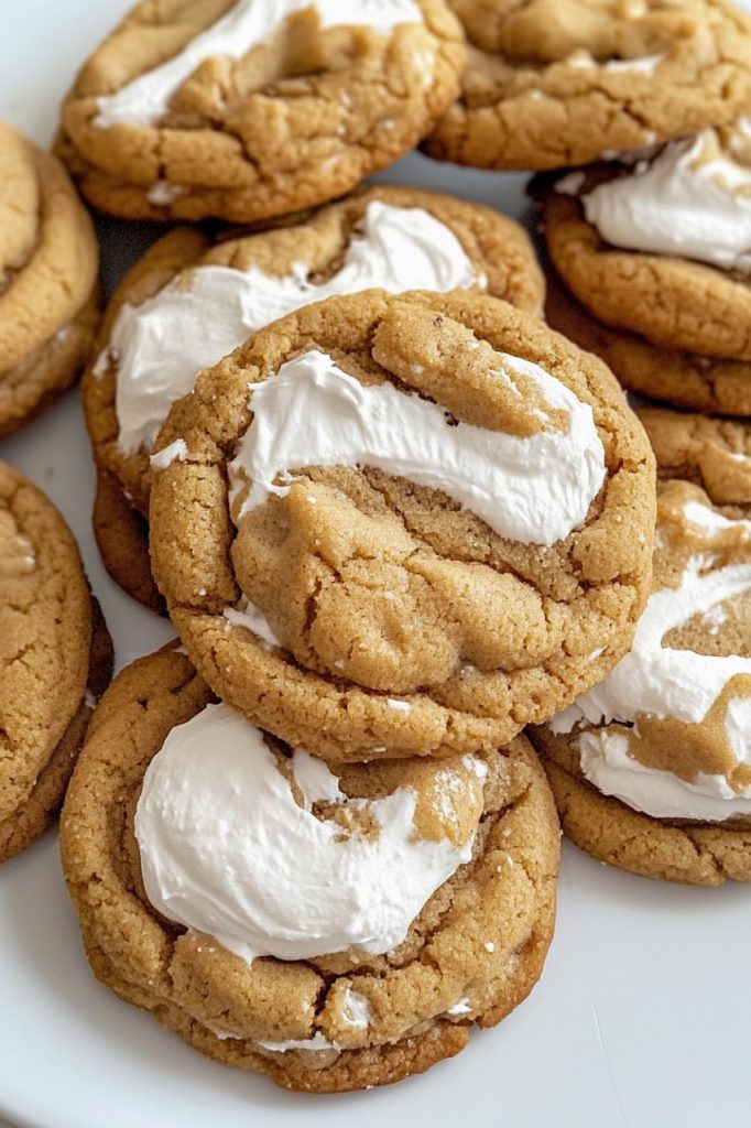 Fluffernutter Cookies: A Sweet, Chewy Delight