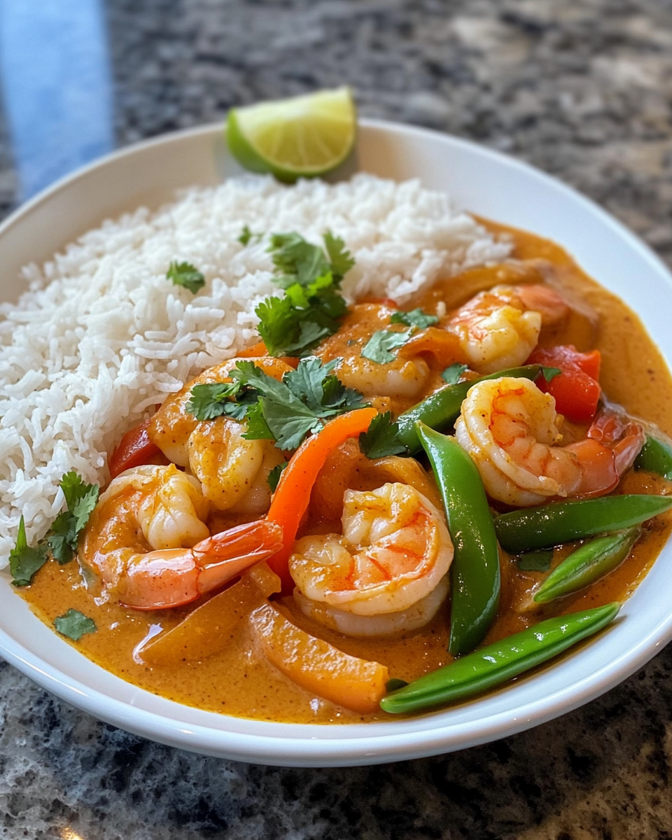 Coconut Curry Shrimp: A Tropical Delight