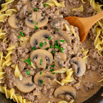 Easy Ground Beef Stroganoff