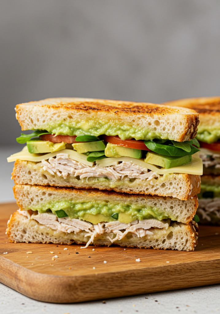 Chicken Avocado Melt Sandwich