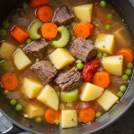 Old-Fashioned Vegetable Beef Soup