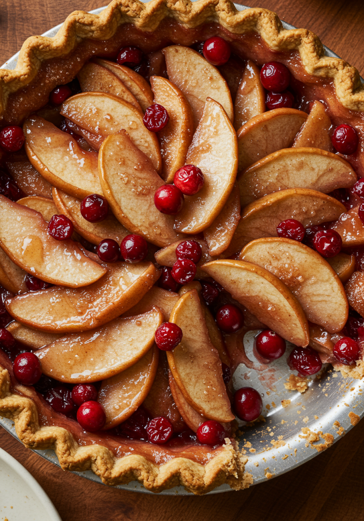 Apple Cranberry Pie