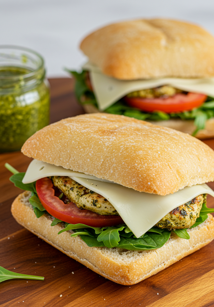 Chicken Pesto Sandwich