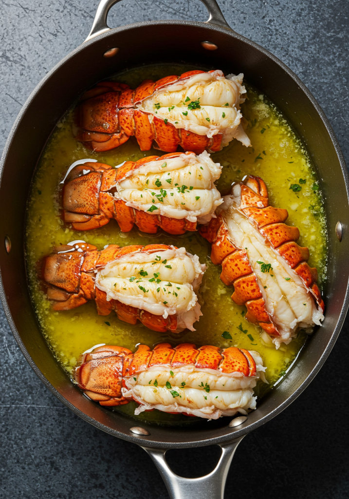 Butter Poached Lobster Tails