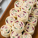 Chicken Cranberry Pinwheels