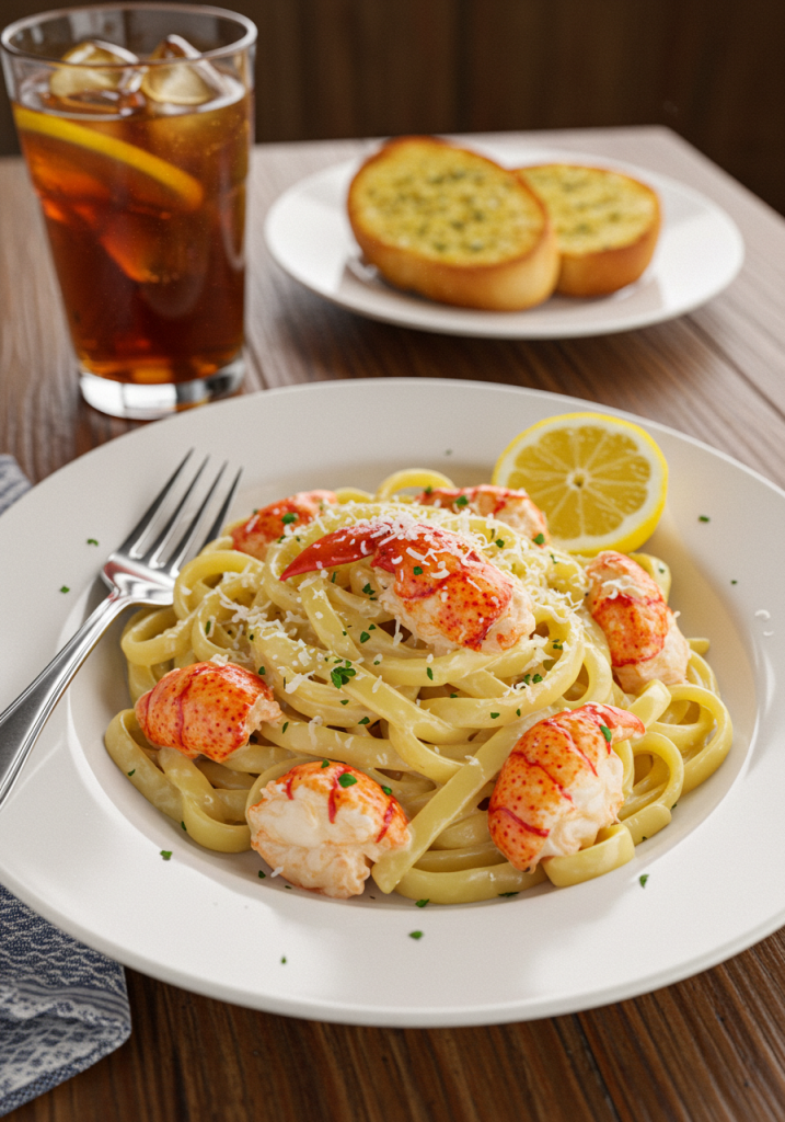 Creamy Lobster Alfredo Delight