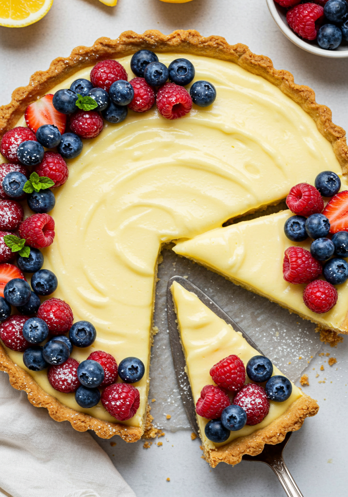 French Lemon Cream Tart