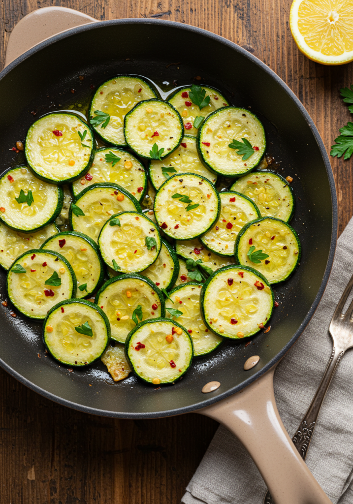 Low-Carb Sautéed Zucchini