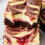 Strawberry Cheesecake Brownie