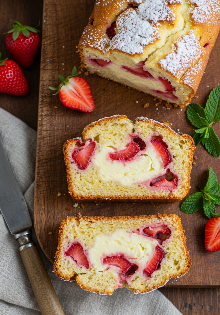 Strawberry Cream Cheese Bread