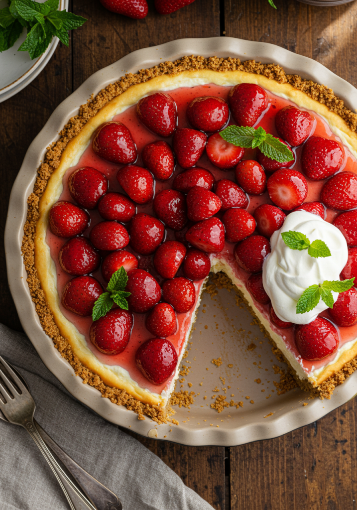 Strawberry Cream Cheese Pie