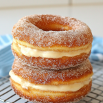 Cinnamon Kissed Cheesecake Donut Cookies