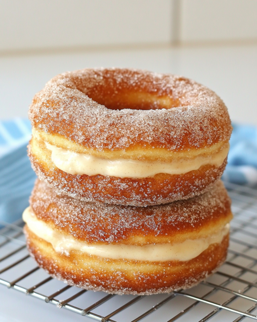 Cinnamon Kissed Cheesecake Donut Cookies