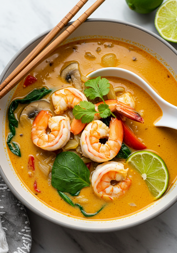 Easy Thai Shrimp Soup