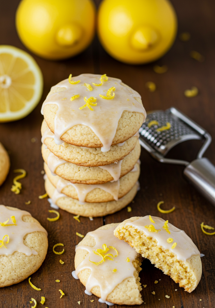 Soft Cream Cheese Lemon Cookies