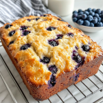 Blueberry Buttermilk Breakfast Loaves