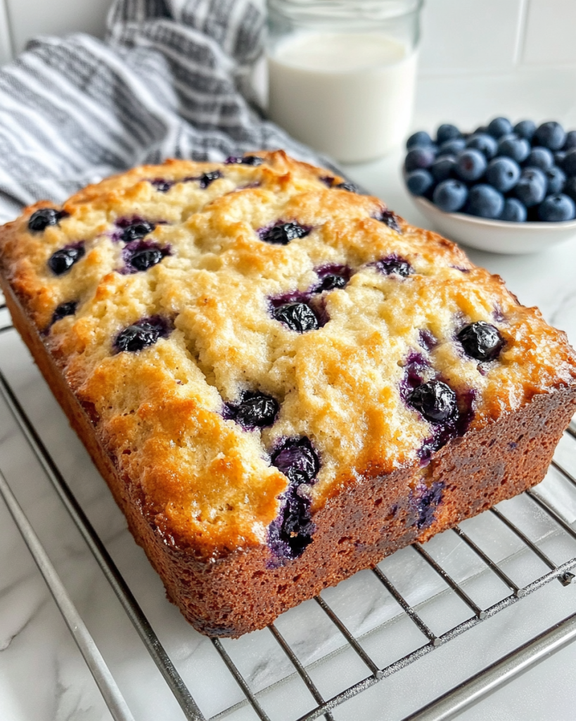 Blueberry Buttermilk Breakfast Loaves