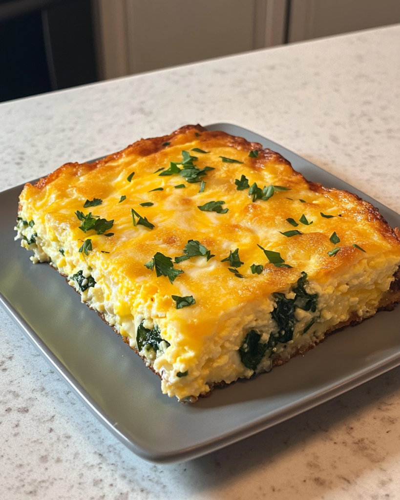 Cottage Cheese Egg Bake