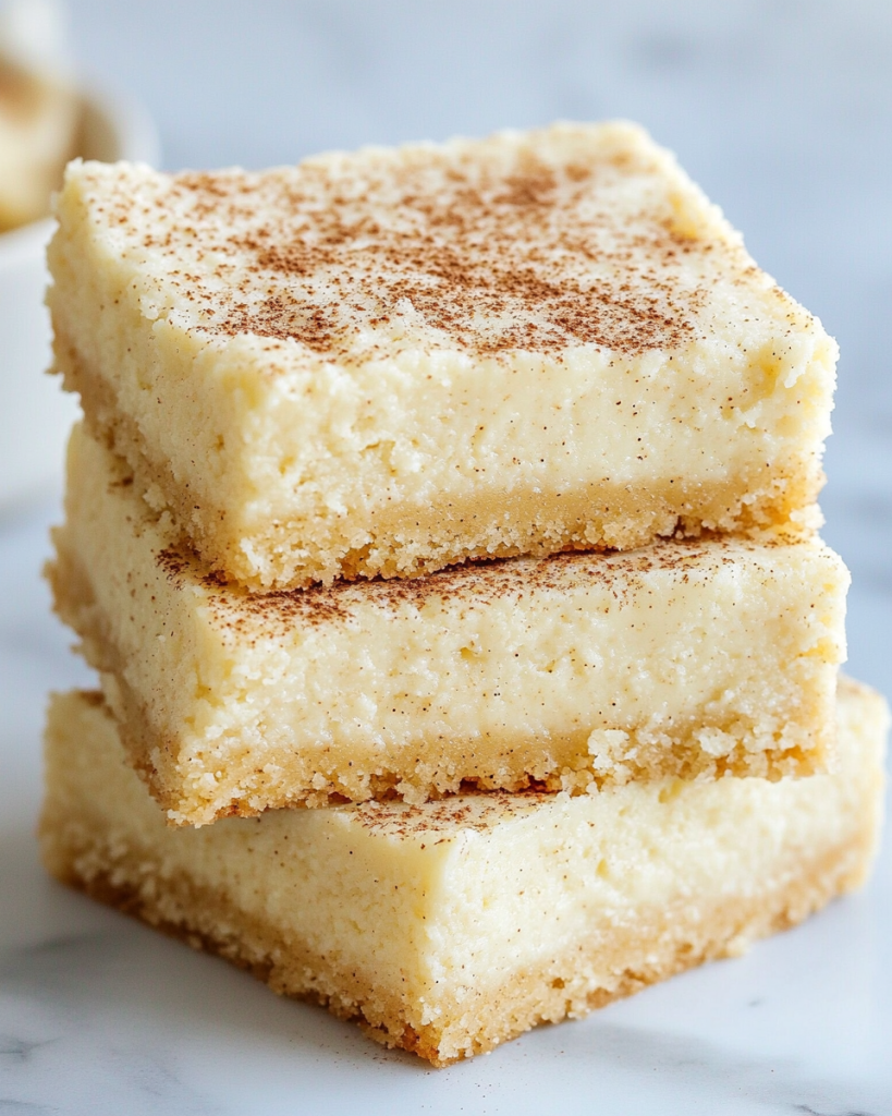 Eggnog Sugar Cookie Bars