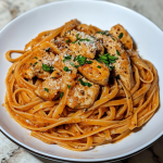 Garlic Butter Chicken Pasta