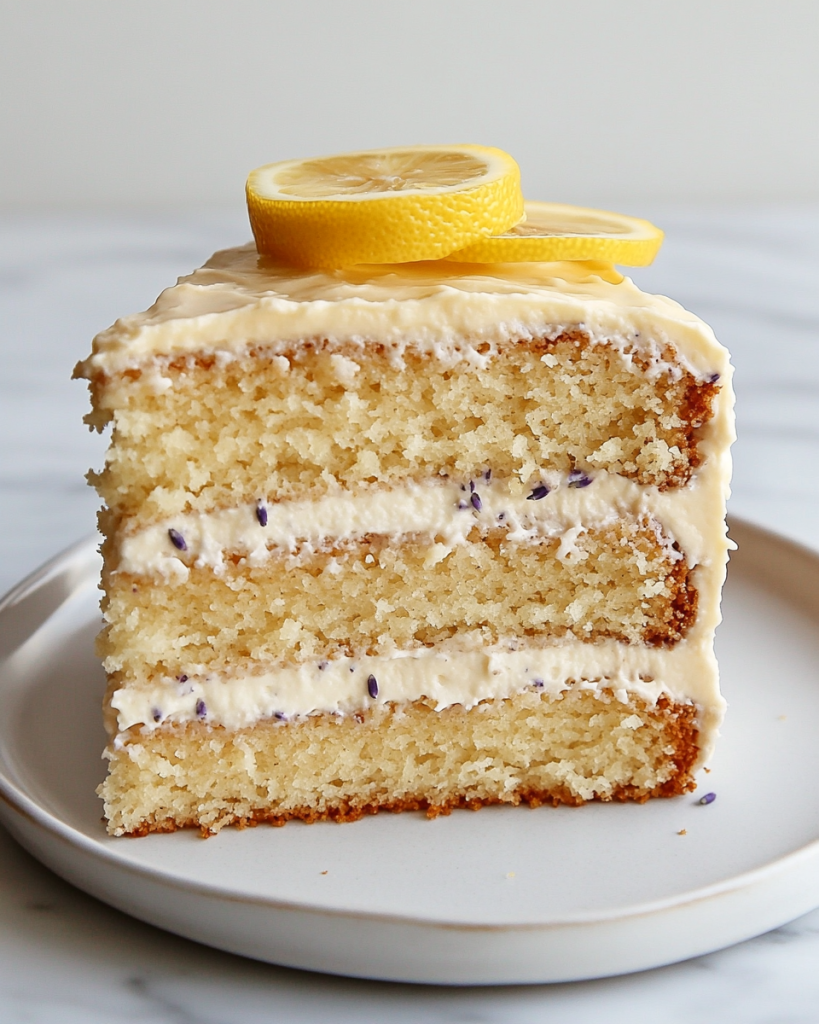 Lemon Lavender Cake