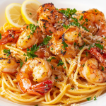 Lemon Pepper Lobster Shrimp Pasta