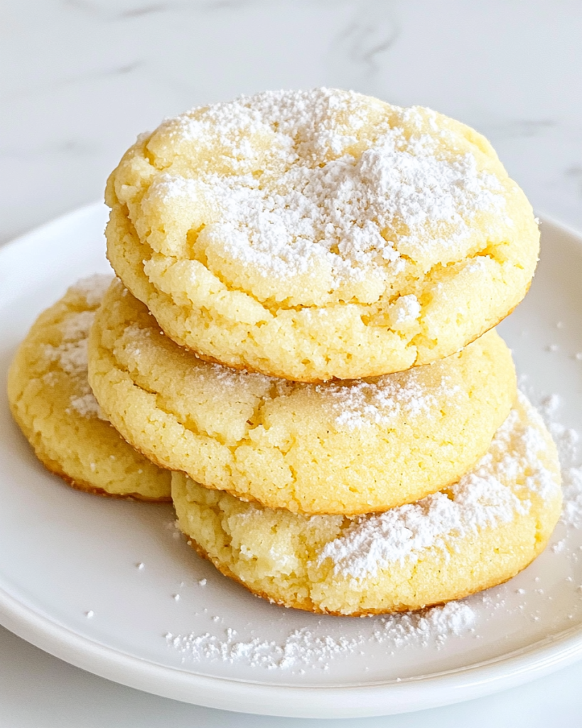 Soft Cream Cheese Lemon Cookies