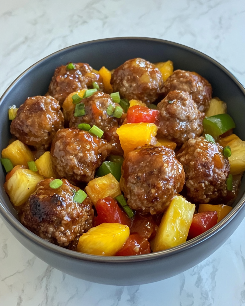 Sweet and Sour Meatballs