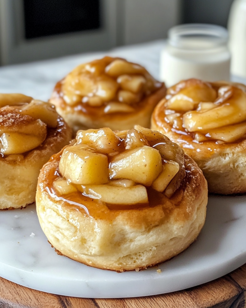 Apple Cheesecake Buns