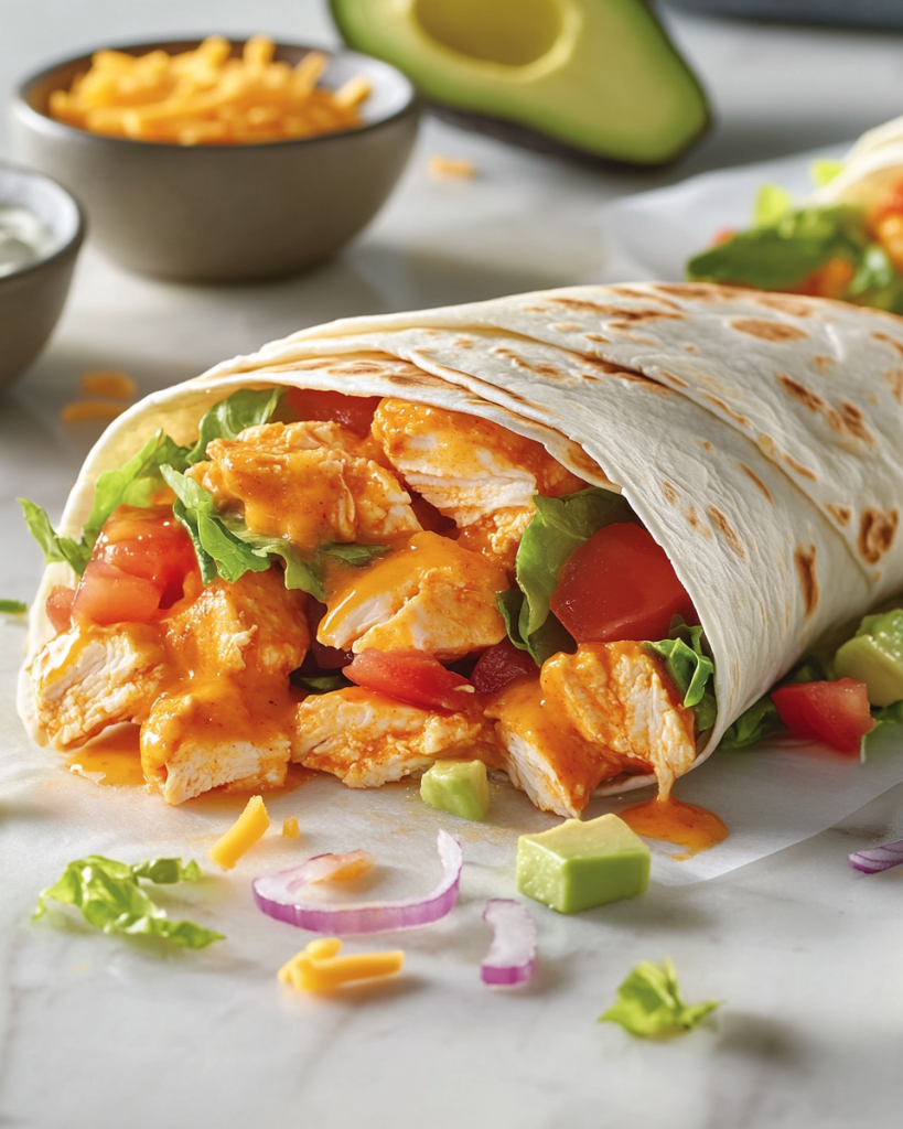 Buffalo Chicken Wraps