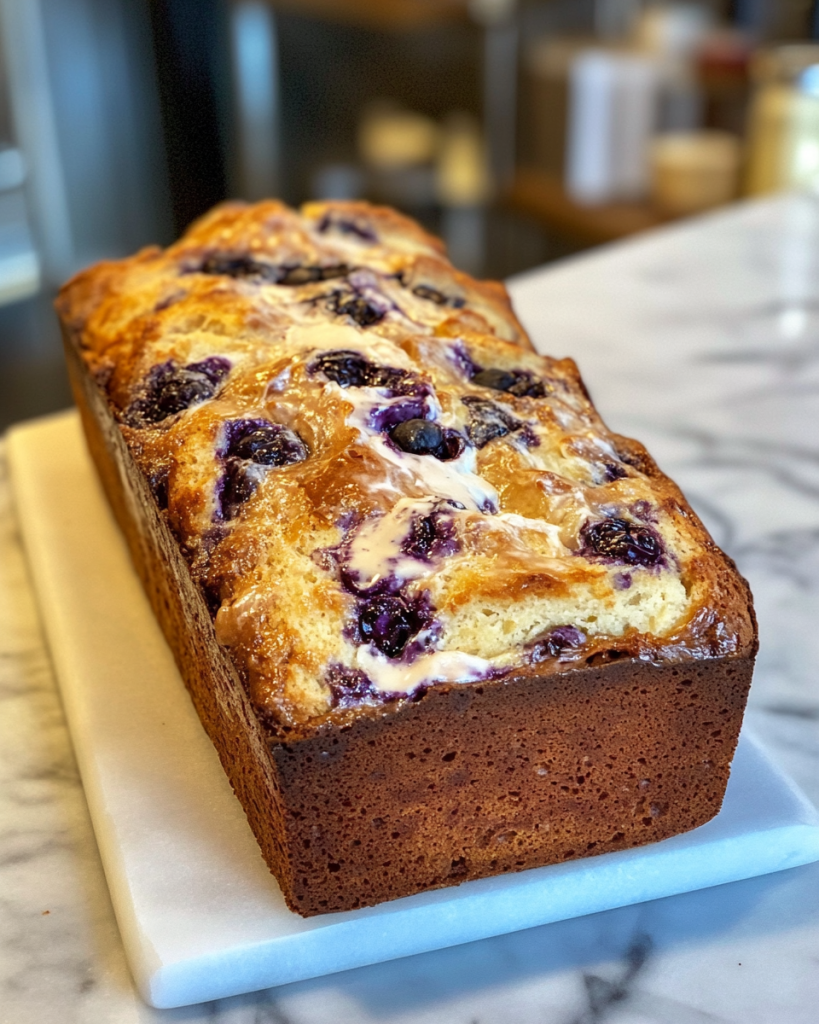 Lemon Blueberry Yogurt Loaf