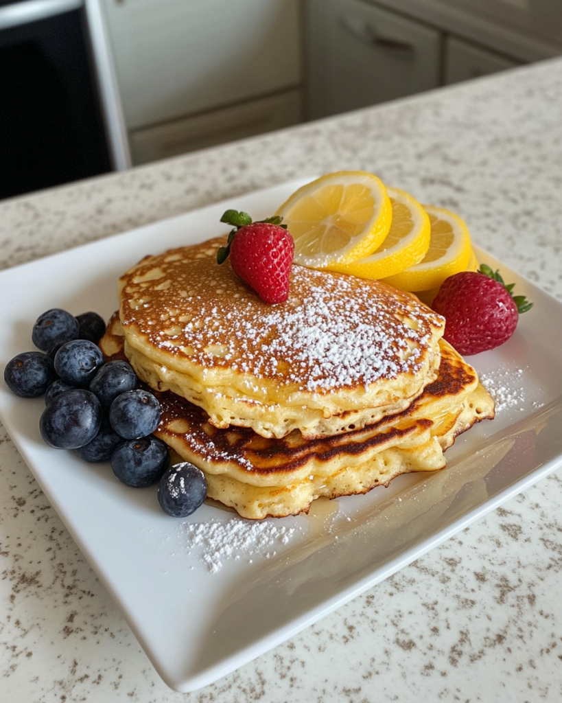Lemon Ricotta Pancakes