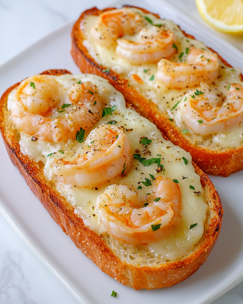 Parmesan Shrimp Sourdough