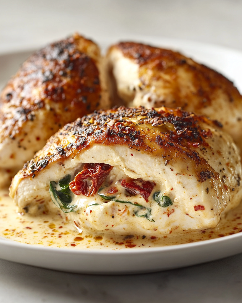 Stuffed Tuscan Chicken
