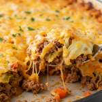 Cabbage Beef Bake