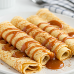 Cinnamon Roll Protein Crepes