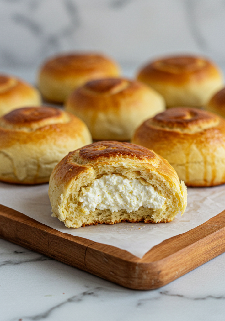 Quick Cottage Cheese Rolls