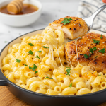 Honey Pepper Chicken Mac and Cheese