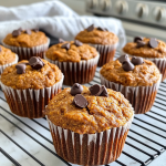 Chocolate Butternut Squash Muffins (Flourless)