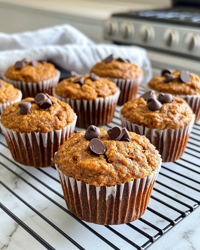 Chocolate Butternut Squash Muffins (Flourless)