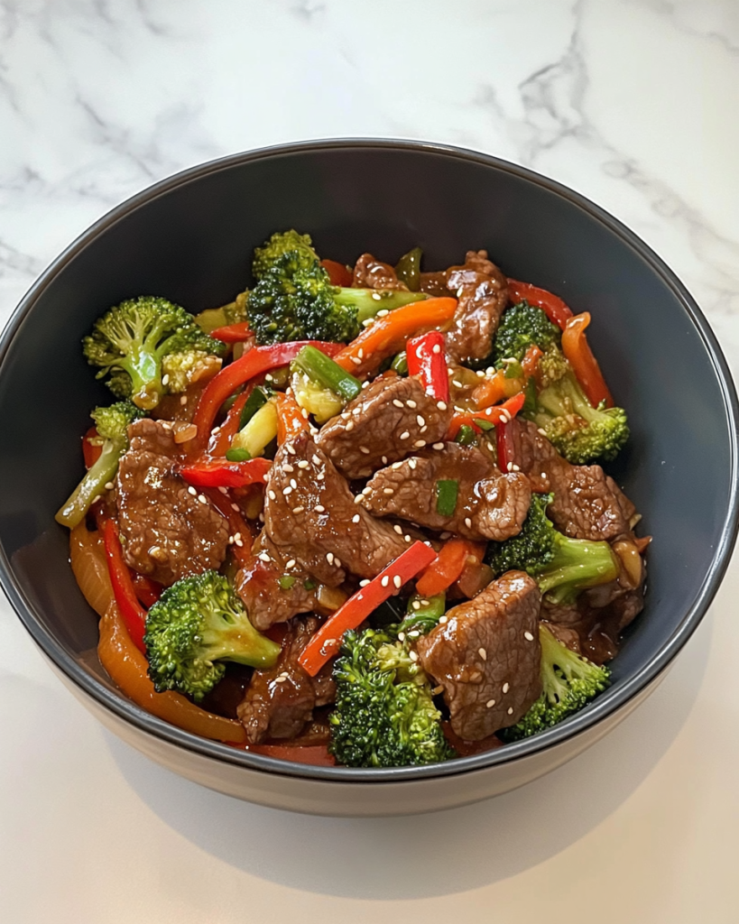 Honey Soy Beef Stir-Fry with Veggies
