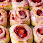 Strawberry Cinnamon Rolls