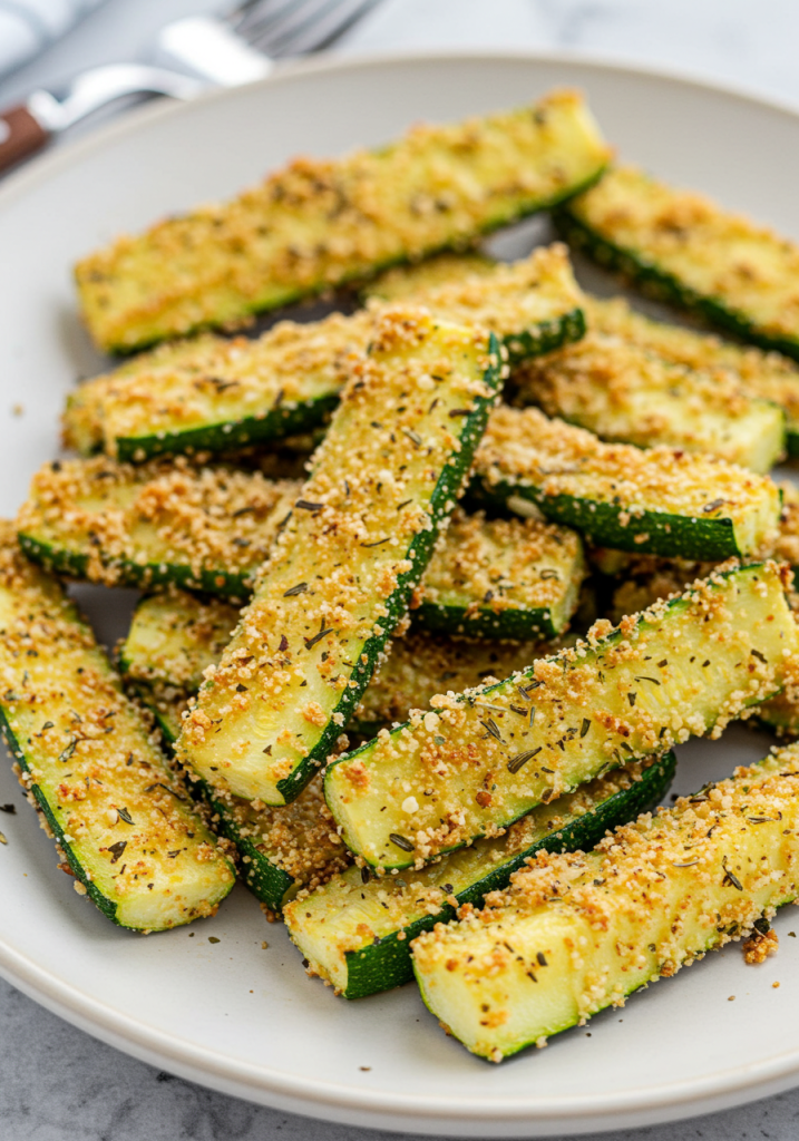 Baked Parmesan Zucchini